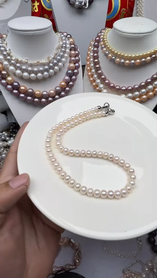 【闪购商品】淡水珍珠颈饰未镶嵌1