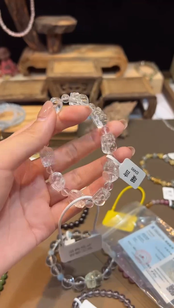 水晶手链未镶嵌手饰@@C2490