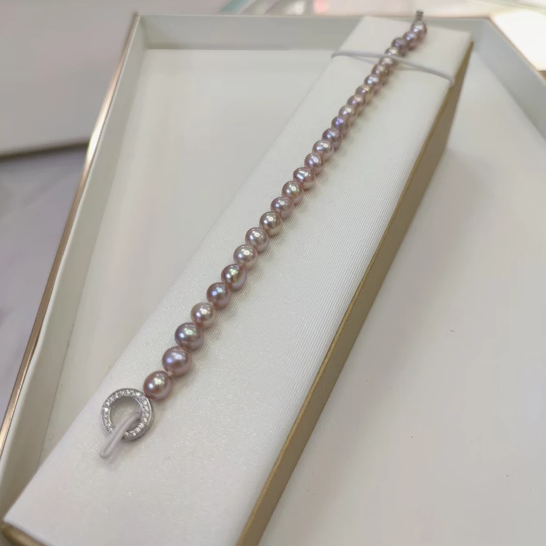【龙总专属福利】特选淡水珍珠紫色珍珠手链仙女梦幻时尚多样性发货