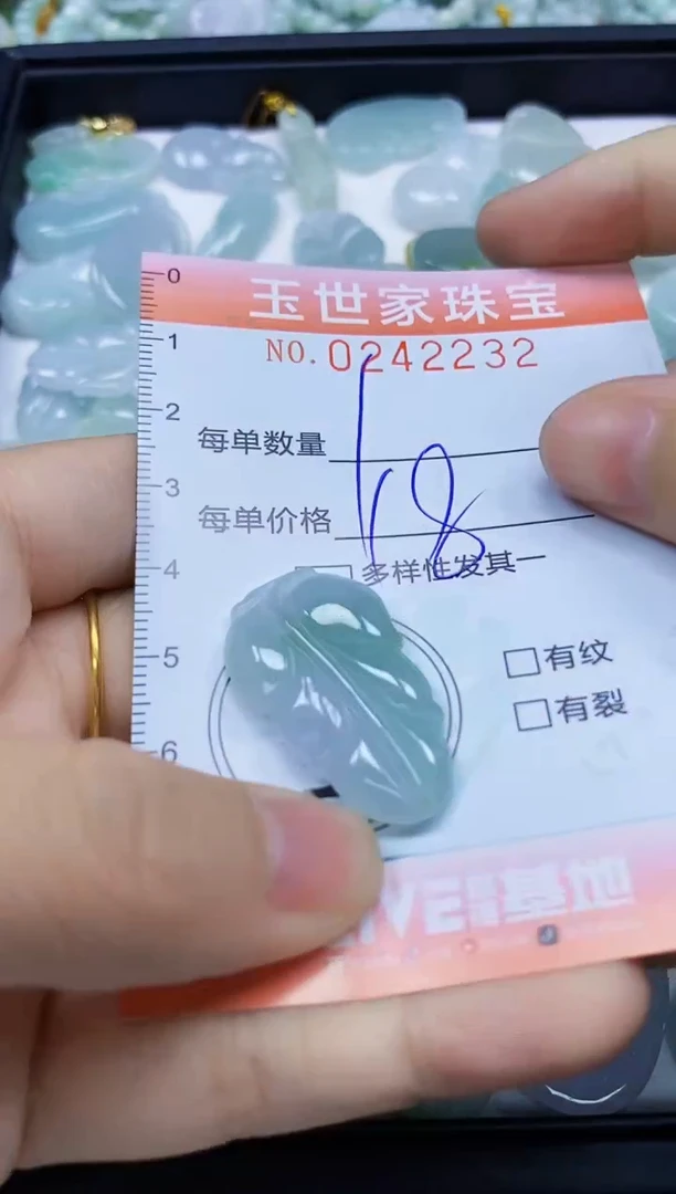 翡翠未镶嵌颈饰闪购0242232