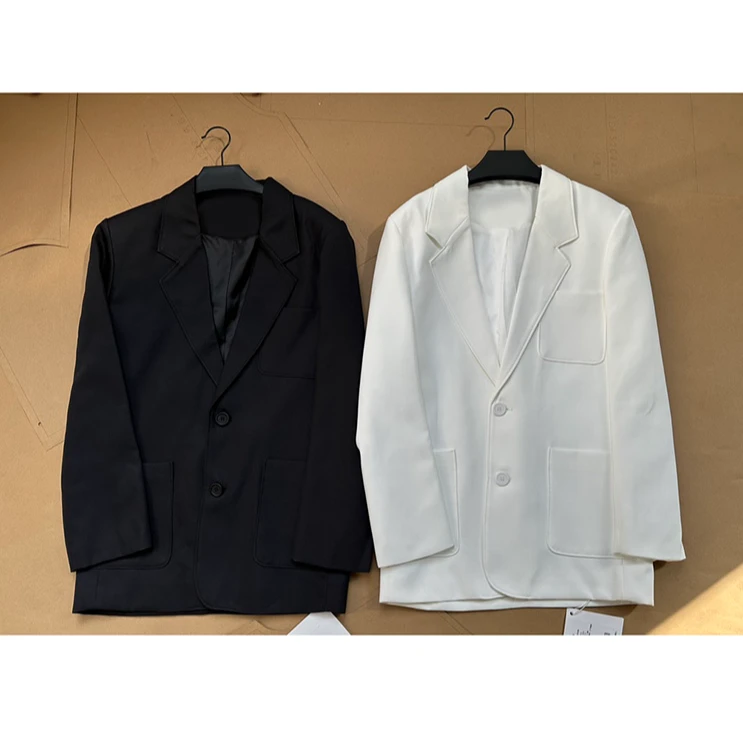 宝丫轻奢  女式通勤气质廓形宽松西装外套K1191