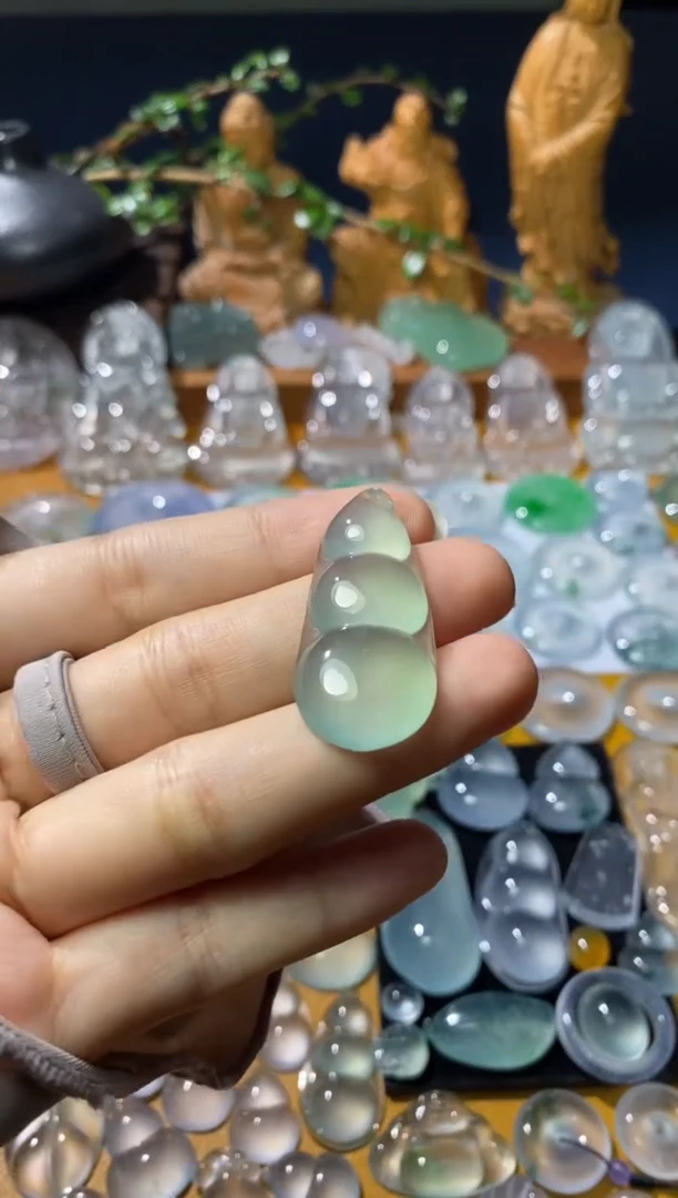 吊坠(不含链)未镶嵌翡翠福豆