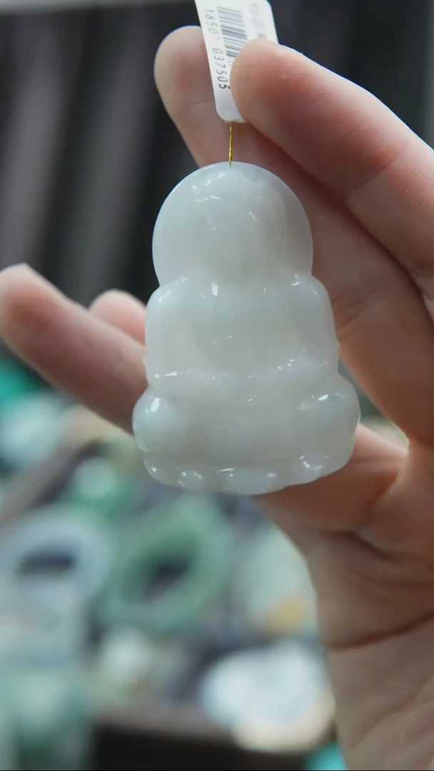 颈饰未镶嵌翡翠挂件H0001