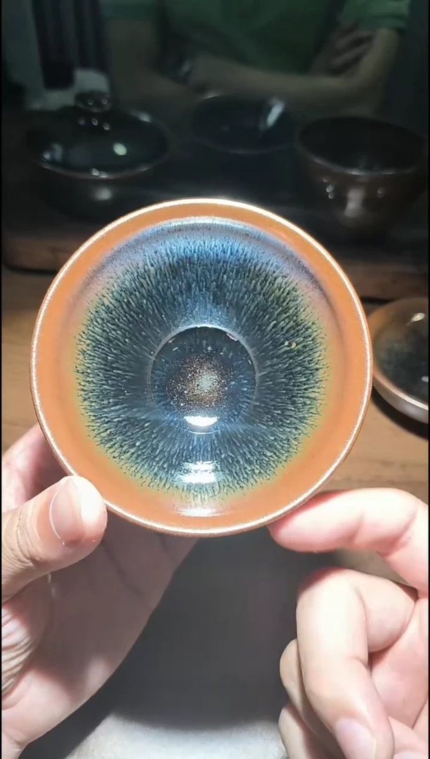 茶盏北之苑龙窑柴烧二档兔毫