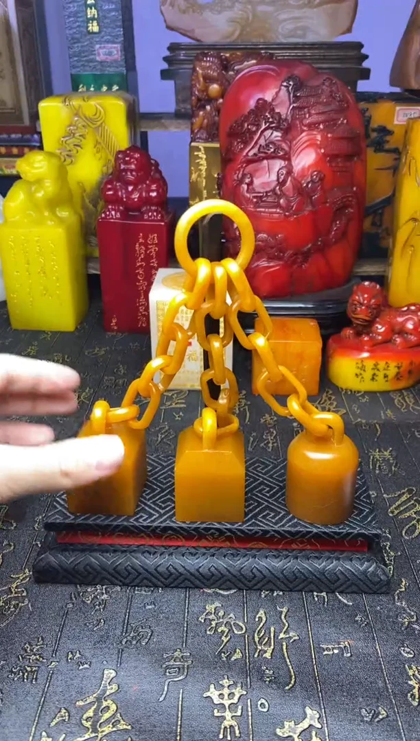 寿山石印石纯天然篆刻石料