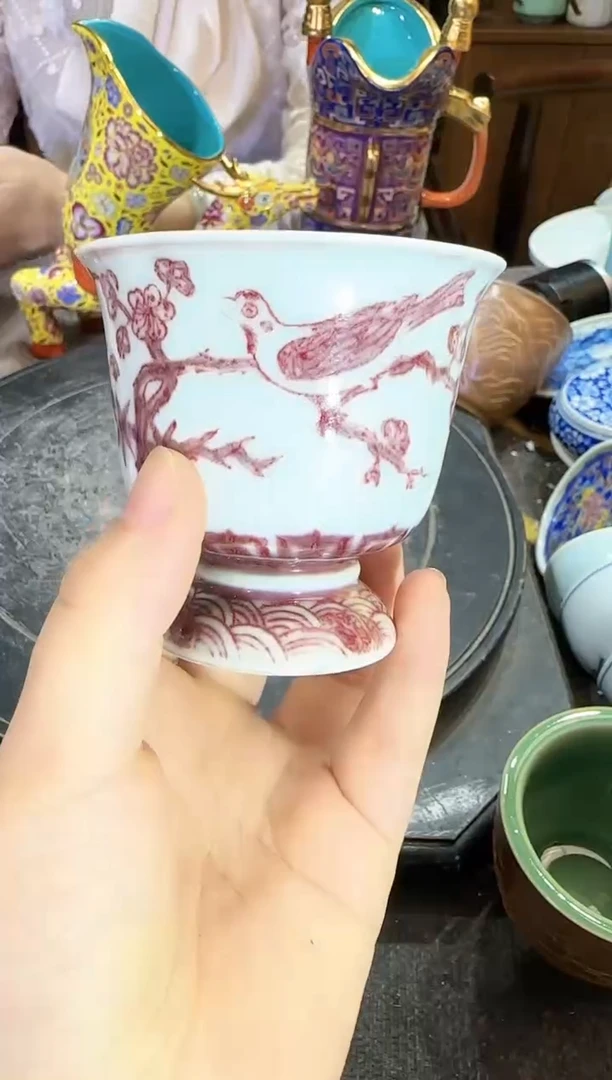 摆件A665景德镇制陶瓷一件