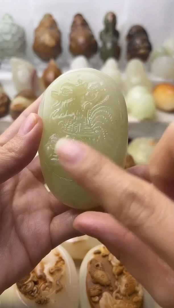 石材方解石棉纹正常不退换鸡