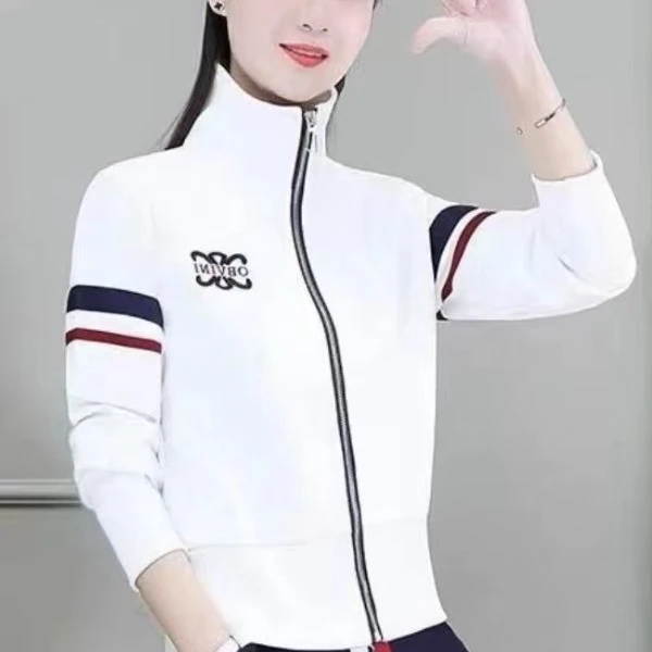 2025春秋新款运动休闲外套时尚百搭短款微瑕开衫上衣316长51