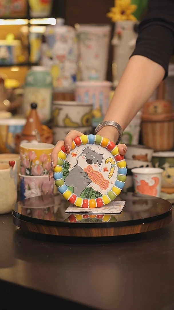 景德镇釉下彩绘设计师款式陶瓷