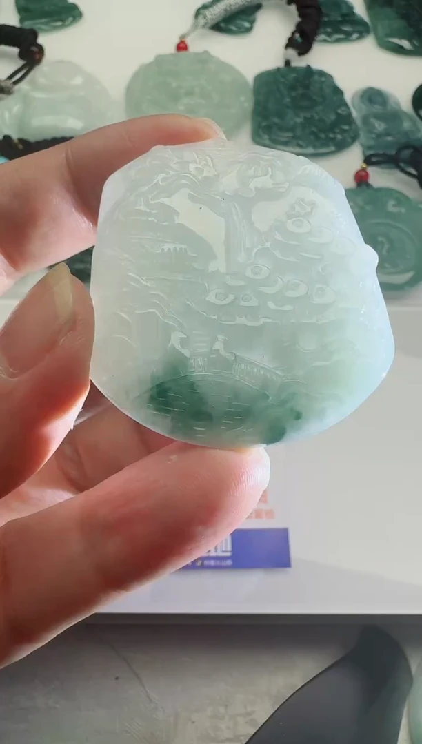 【闪购商品】翡翠吊坠(不含链)未镶嵌1