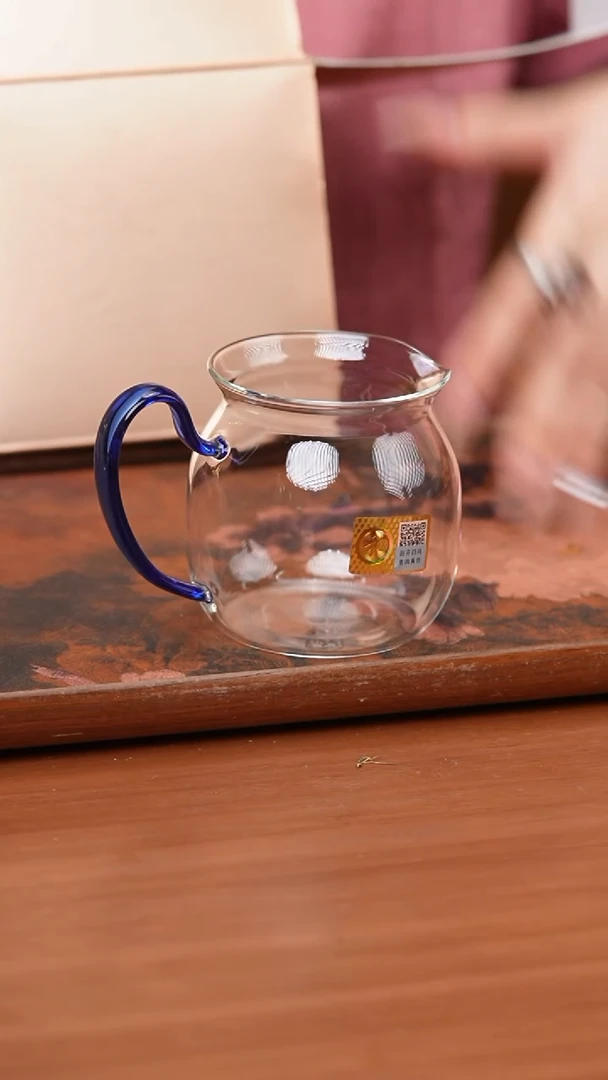 【闪购商品】禾器/晶彩美满茶海/浅蓝色/定制款