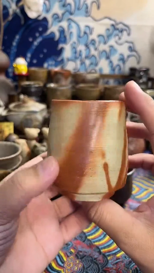 绯鞠杯日式备前烧茶具茶周边