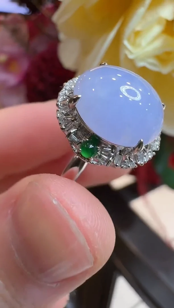 【闪购商品】翡翠戒指18K金镶嵌多样性团购发一件