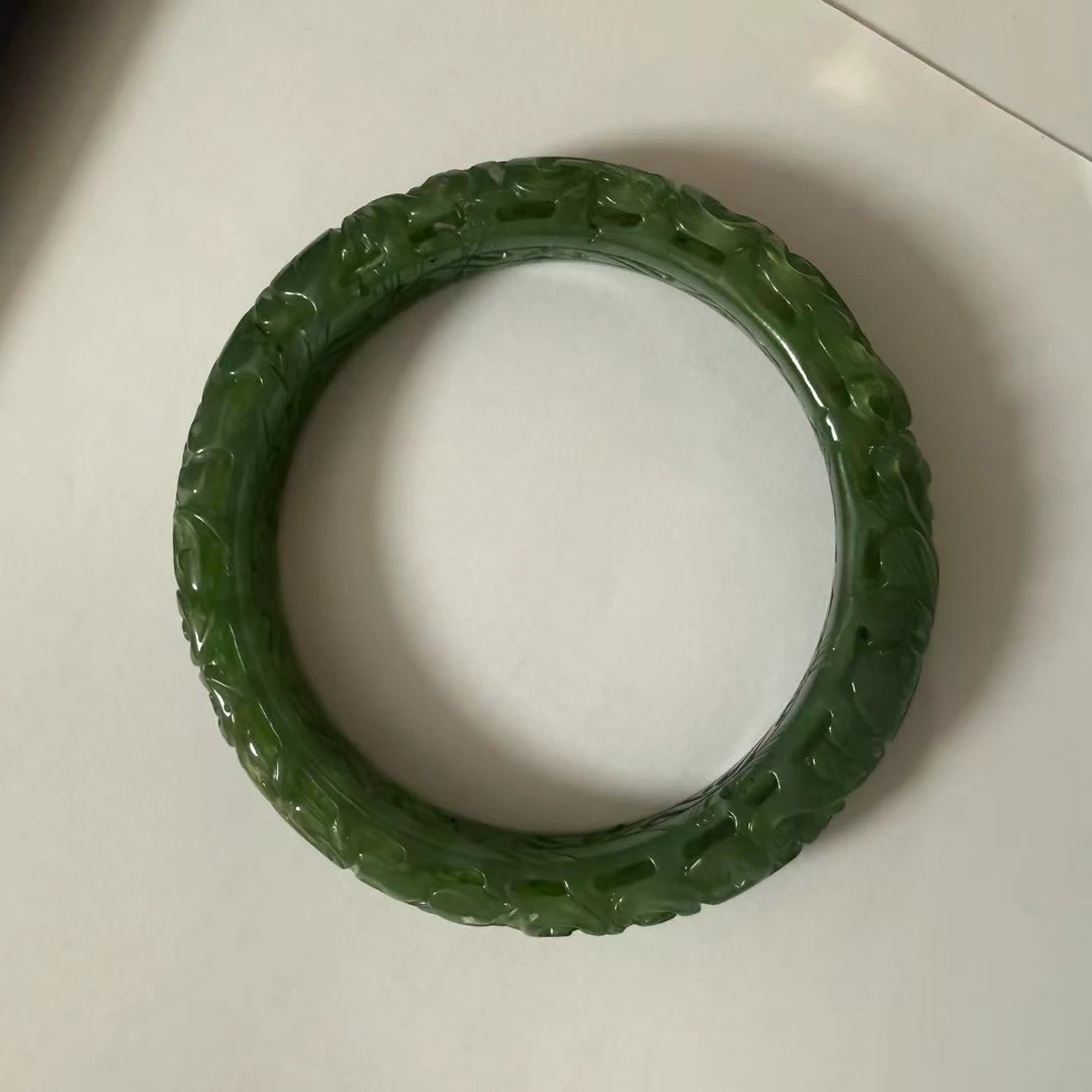 天然和田玉手镯 05011102