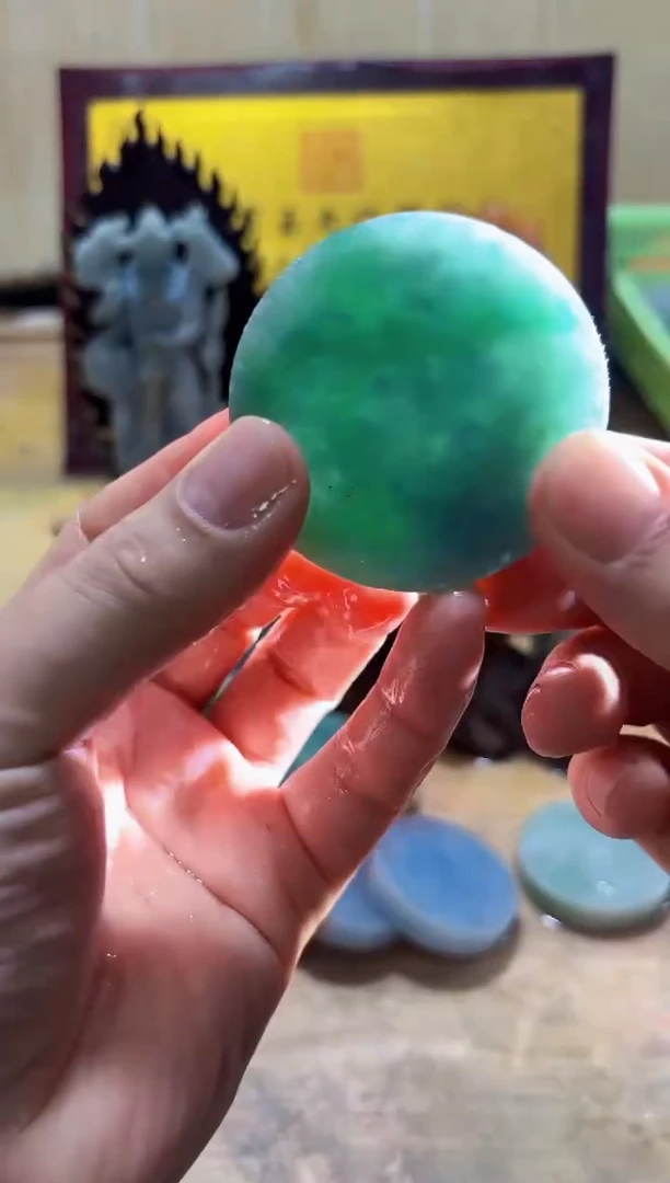 未镶嵌挂件翡翠A货常星6732