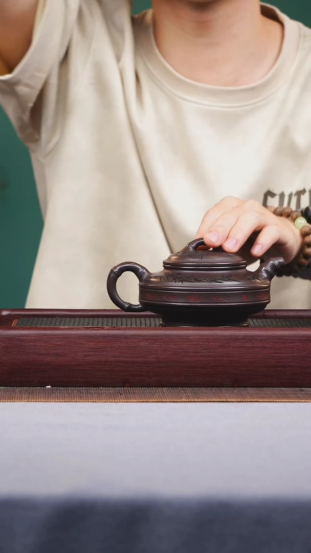 茶壶紫砂宜兴原矿紫砂作品
