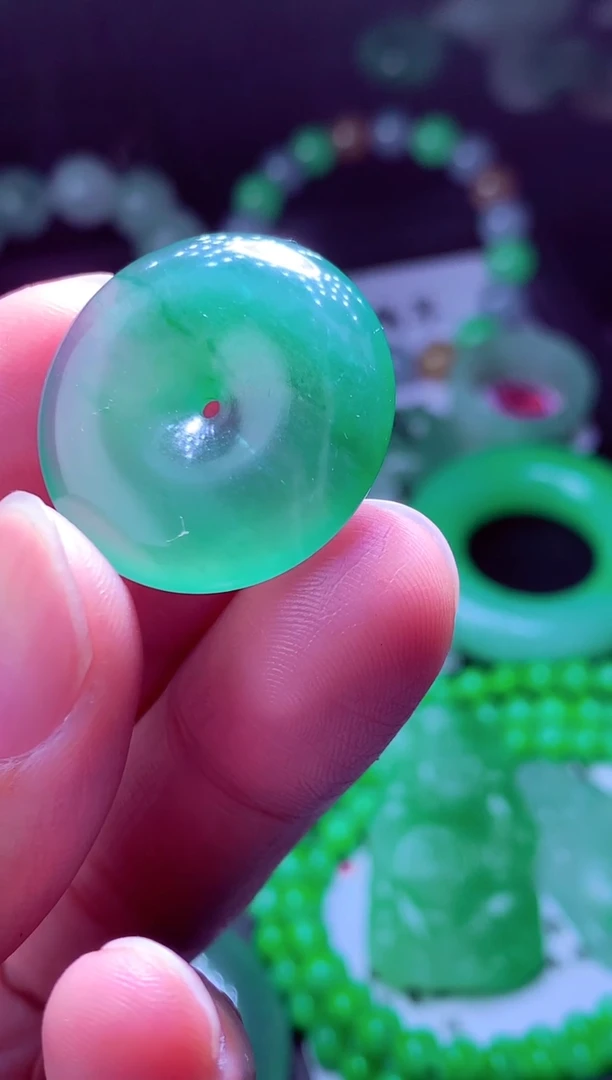 未镶嵌定制翡翠听****#翡翠毛货定制571699