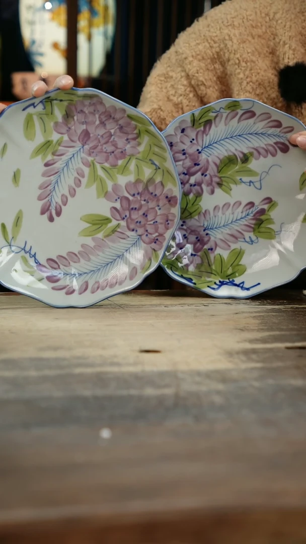 【闪购商品】瓷片景德镇纯手工釉下彩精品餐具