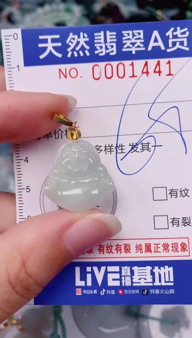 颈饰未镶嵌翡翠00001441