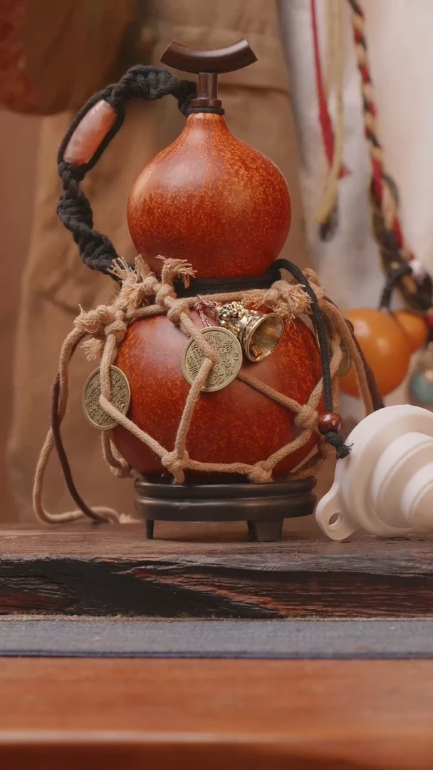 【闪购商品】314号精品大漆葫芦防腐防渗装饮料水茶酒