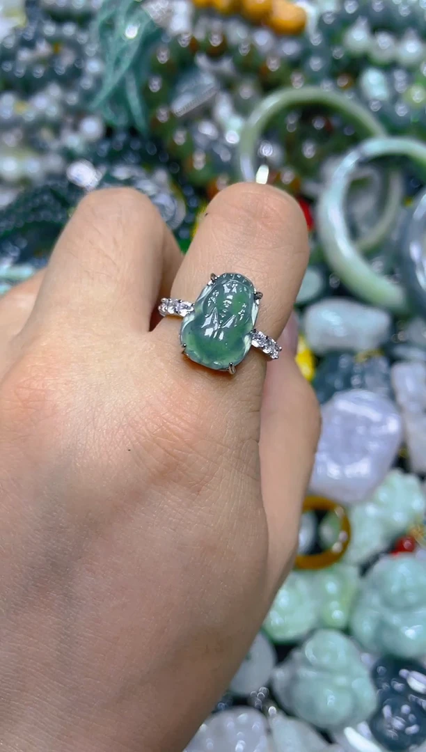 颈饰未镶嵌翡翠/M/翡翠A货，一件也是批发价