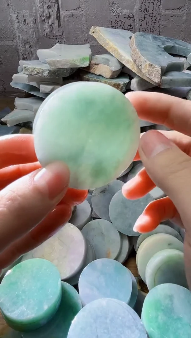 裸石翡翠天然翡翠A货古 南 182