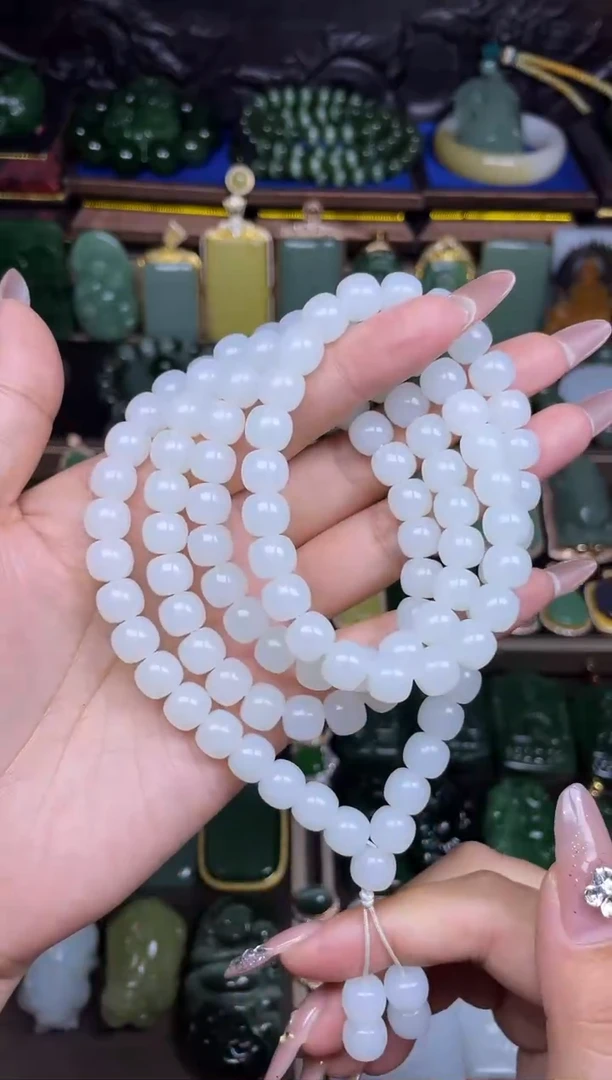 和田玉未镶嵌颈饰链子