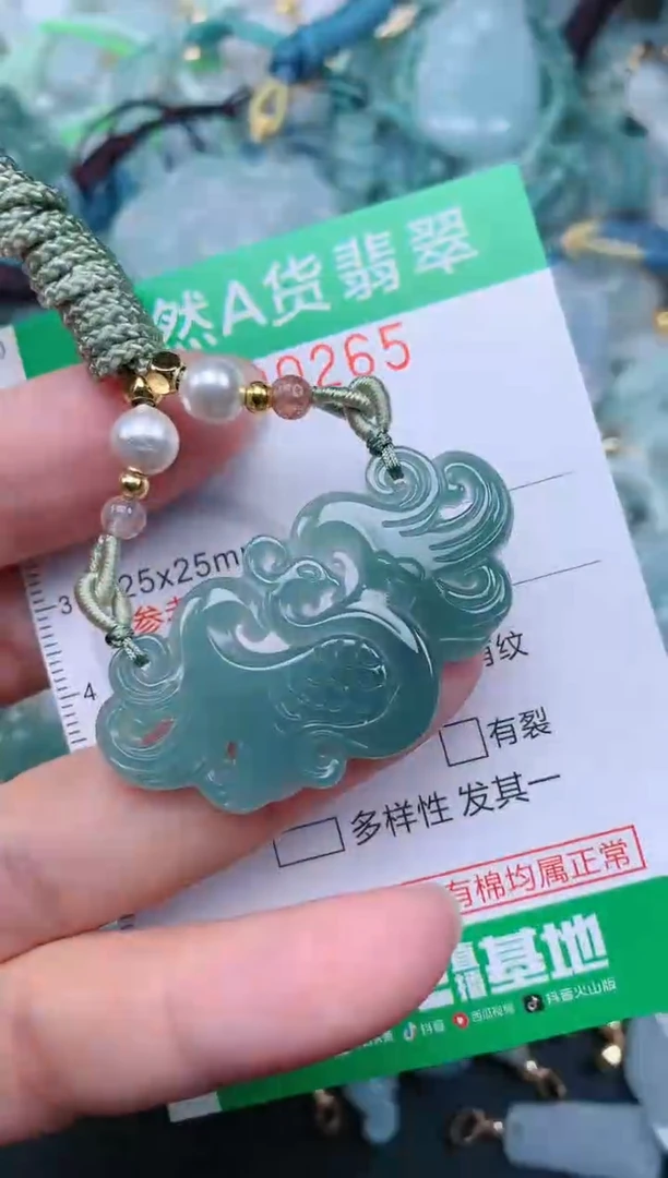翡翠未镶嵌颈饰.0000265