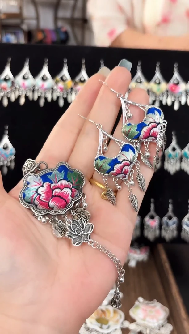 玖*H玖饰玲珑阁非遗绣品333