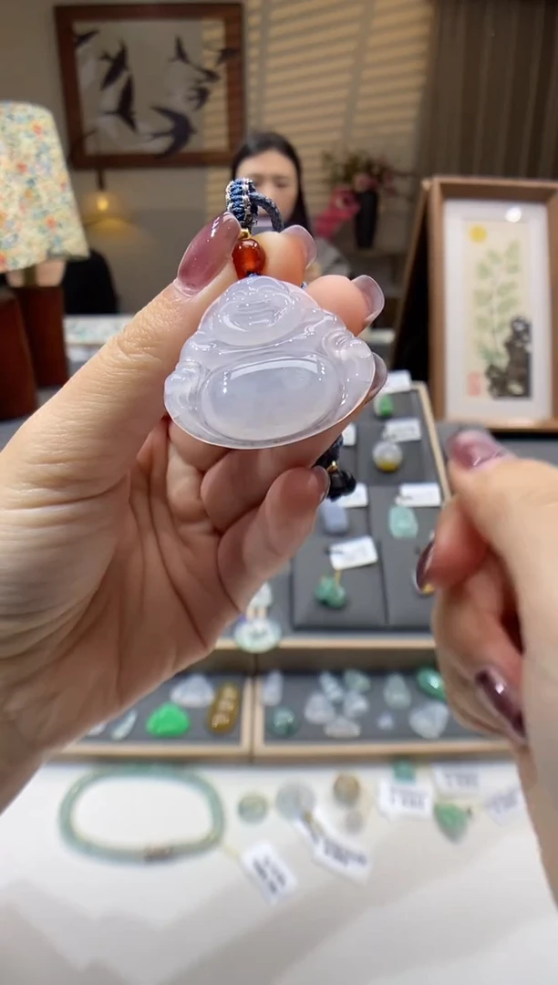 【闪购商品】翡翠颈饰未镶嵌佛公