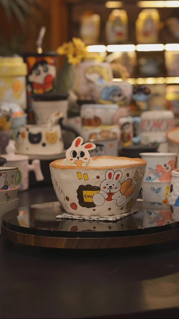 景德镇釉下彩绘设计师款式陶瓷