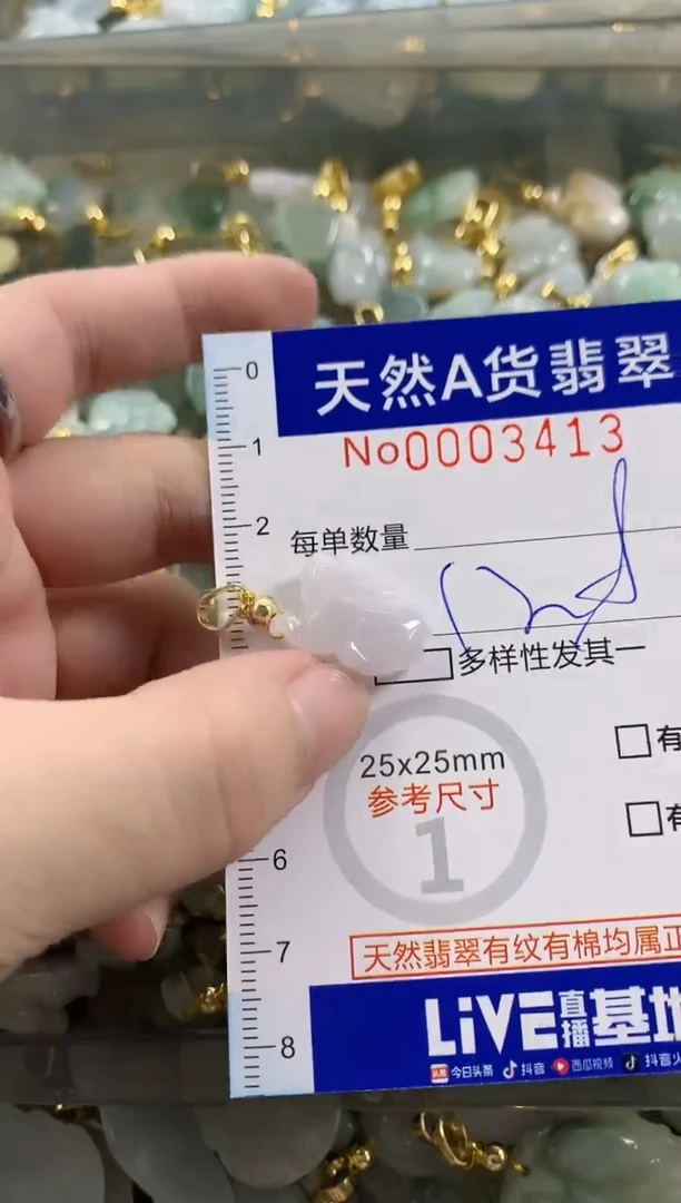 颈饰未镶嵌翡翠天然A货翡翠
