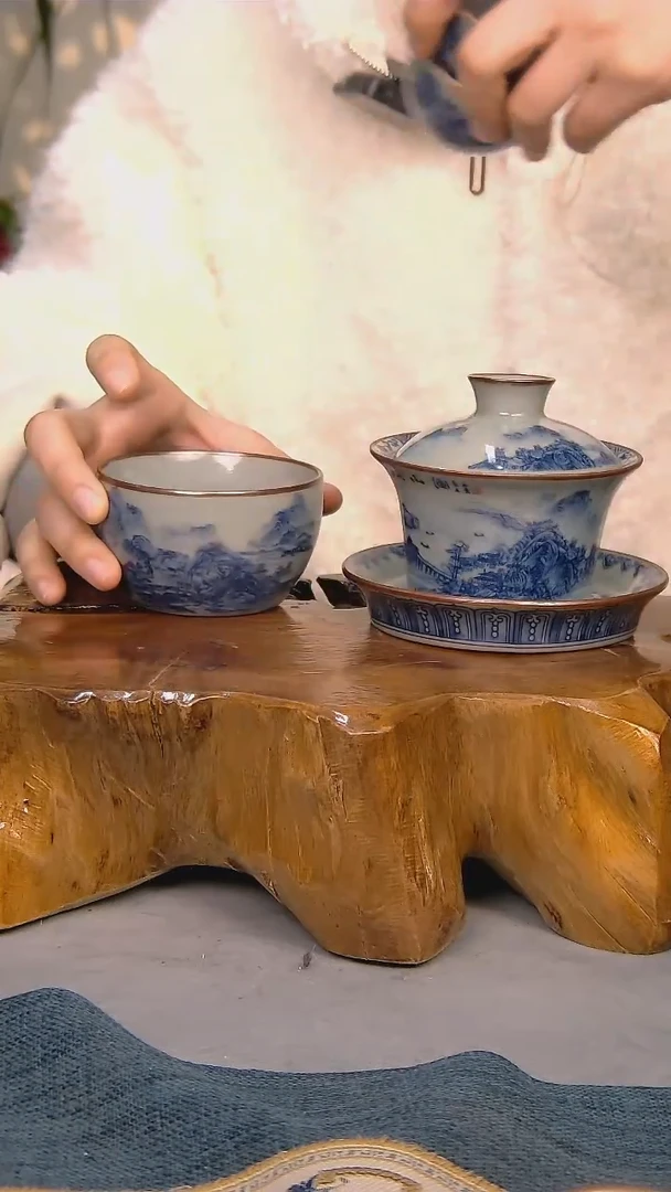 【闪购商品】 简装家用款2件套 陶瓷家用茶具系列