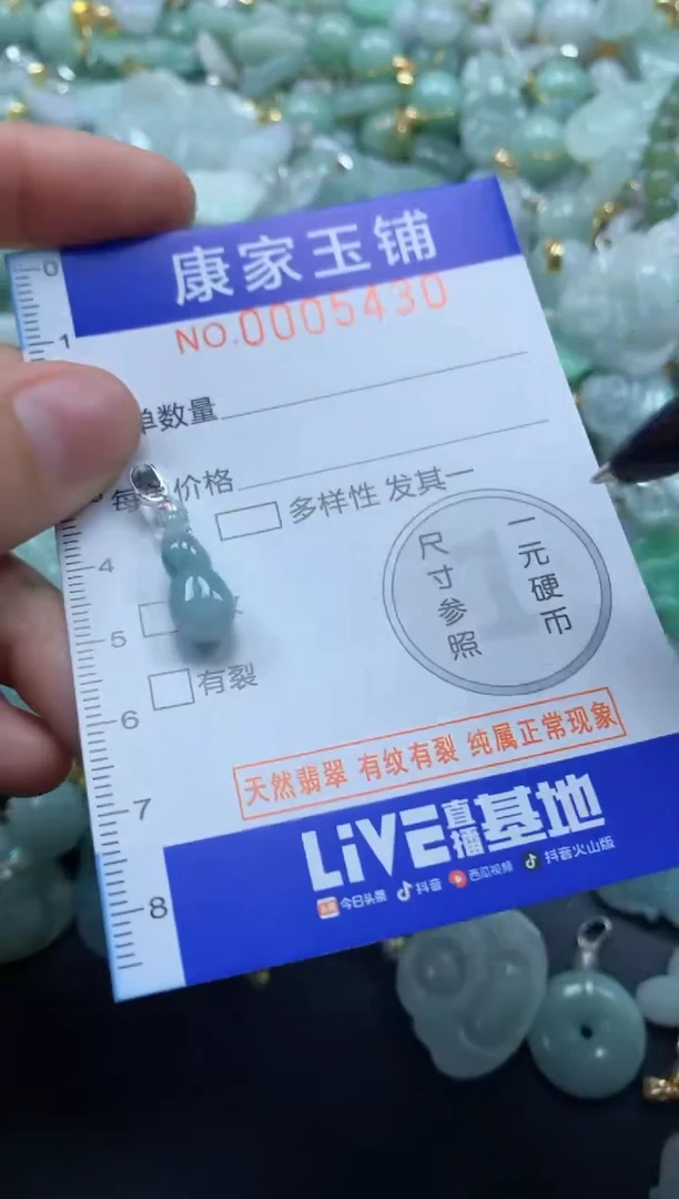 颈饰未镶嵌翡翠5430