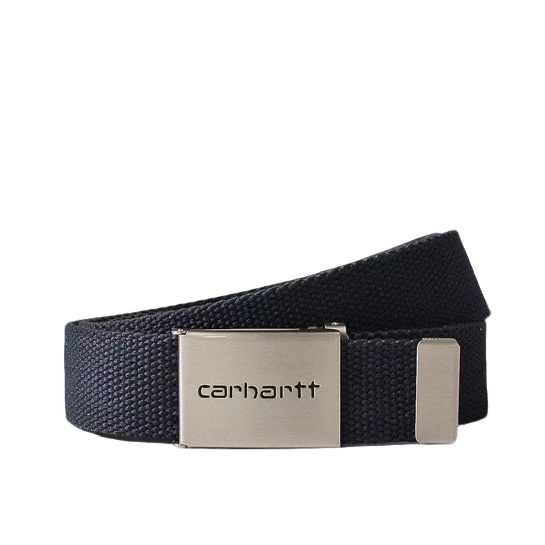 Carhartt 卡哈特哑银扣腰带 黑色 全新