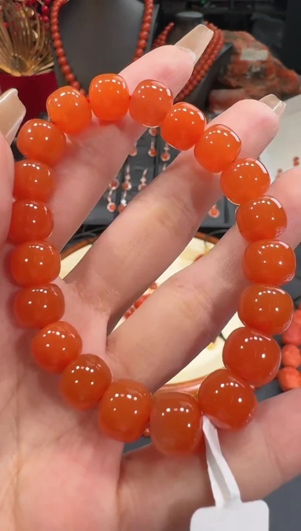 【闪购商品】南红玛瑙颈饰未镶嵌手串