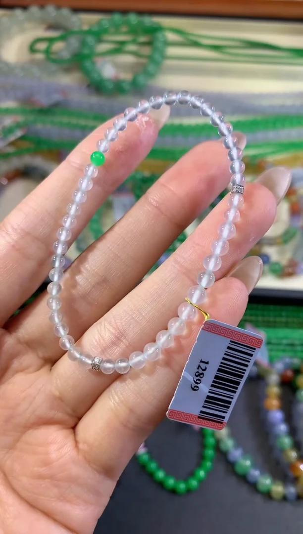 未镶嵌手串翡翠150-手串