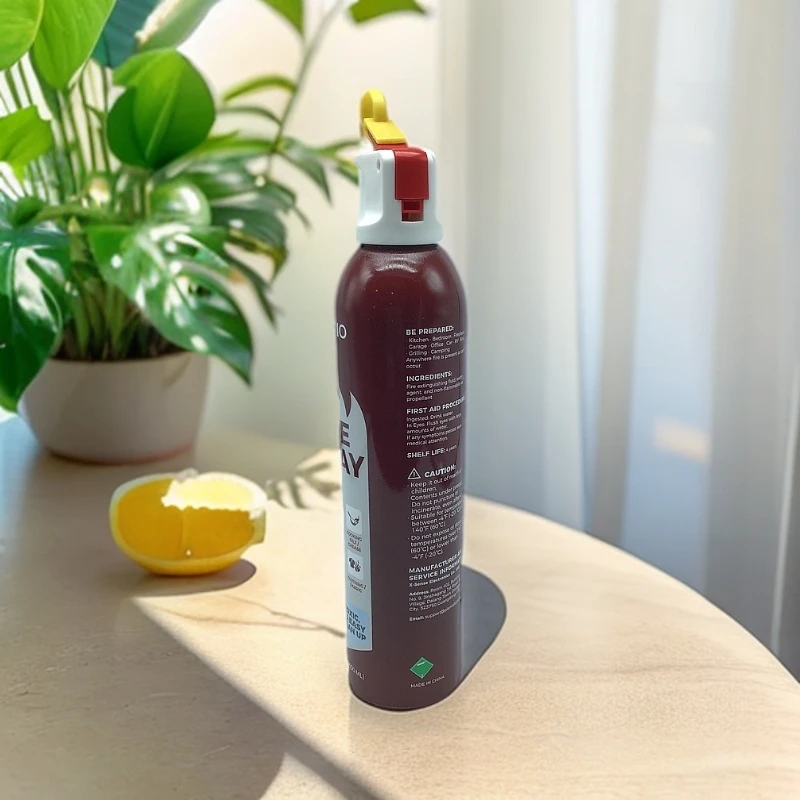 外贸品质 红色铁罐摆件（灭）