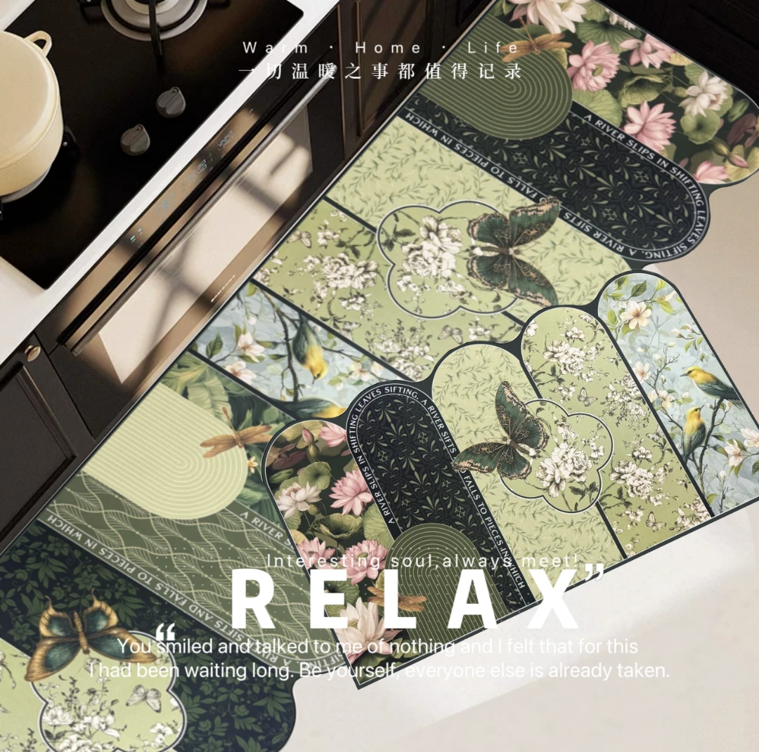 印象-285【45x80+45x160】厨房门口适用吸水防滑可水洗耐脏长条家用