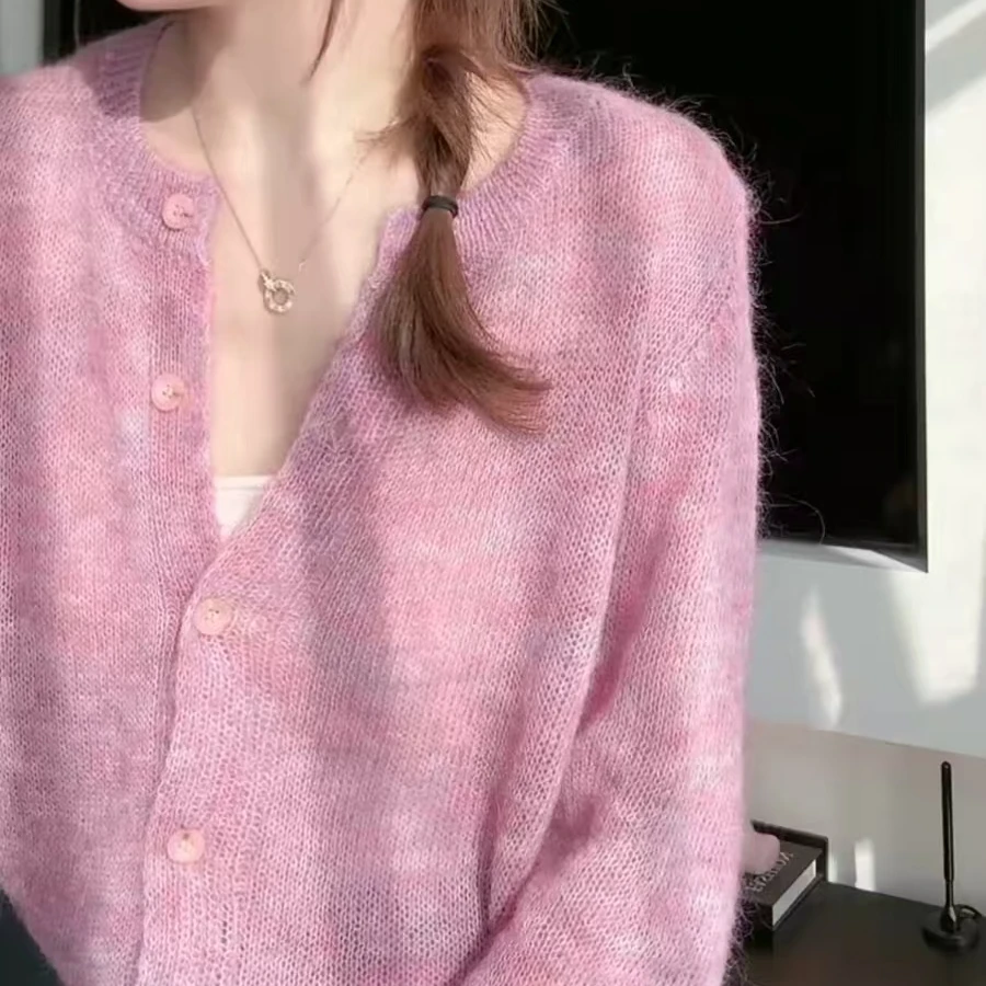 长袖针织衫毛衣女装上衣毛衣气质时尚百搭长袖针织衫毛衣女装上衣