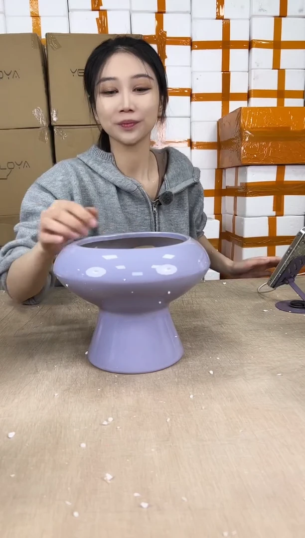 蘑菇淡紫色16x19