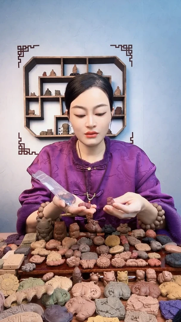 【闪购商品】泥塑瑕疵龙涎玫瑰花朵2个
