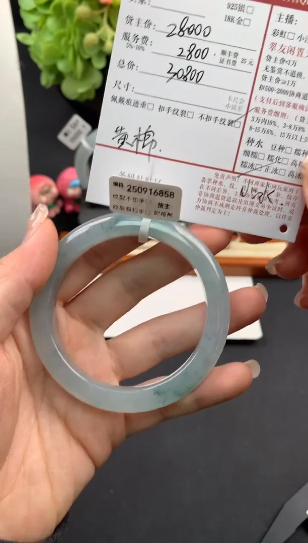 未镶嵌手镯翡翠姐姐250916858