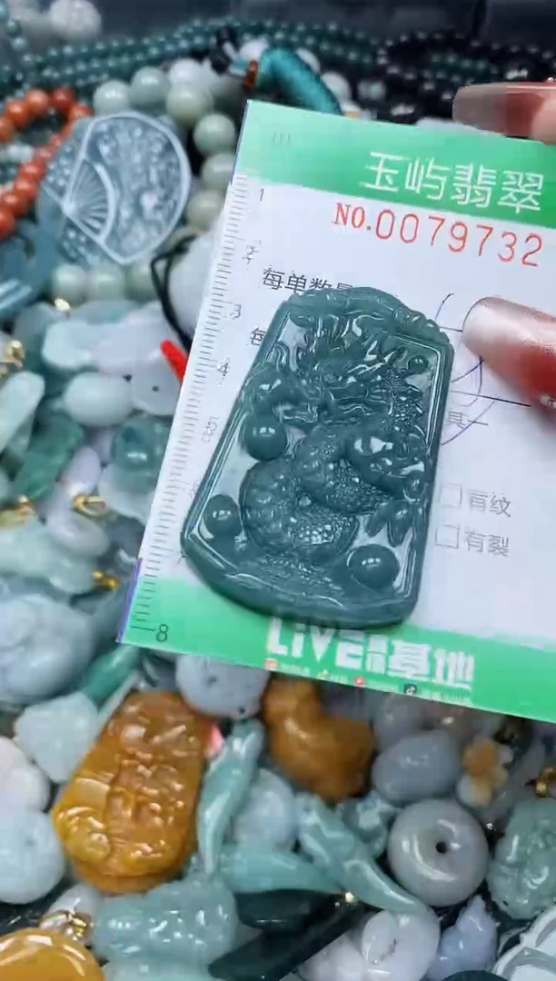 【闪购商品】翡翠颈饰未镶嵌闪购0079732多样性发其一