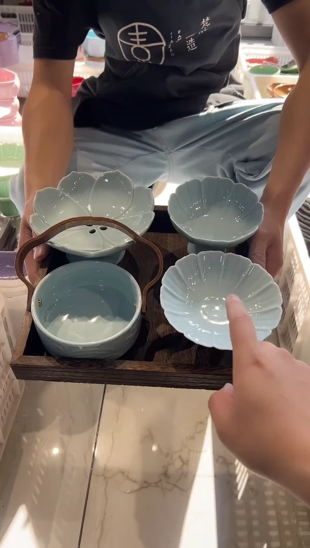 瓷片微瑕商品 介意勿拍 托盘