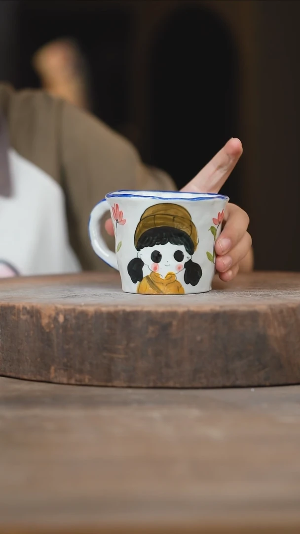 瓷片景德镇高温釉下彩（食品级）