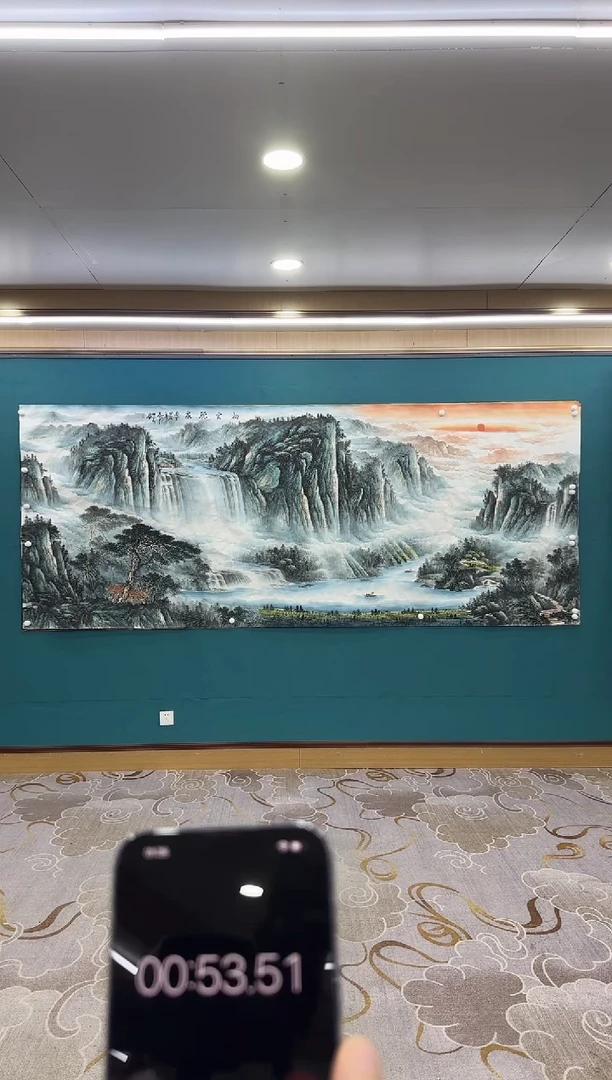 【闪购商品】绘画XC张伦玉-大丈二国画