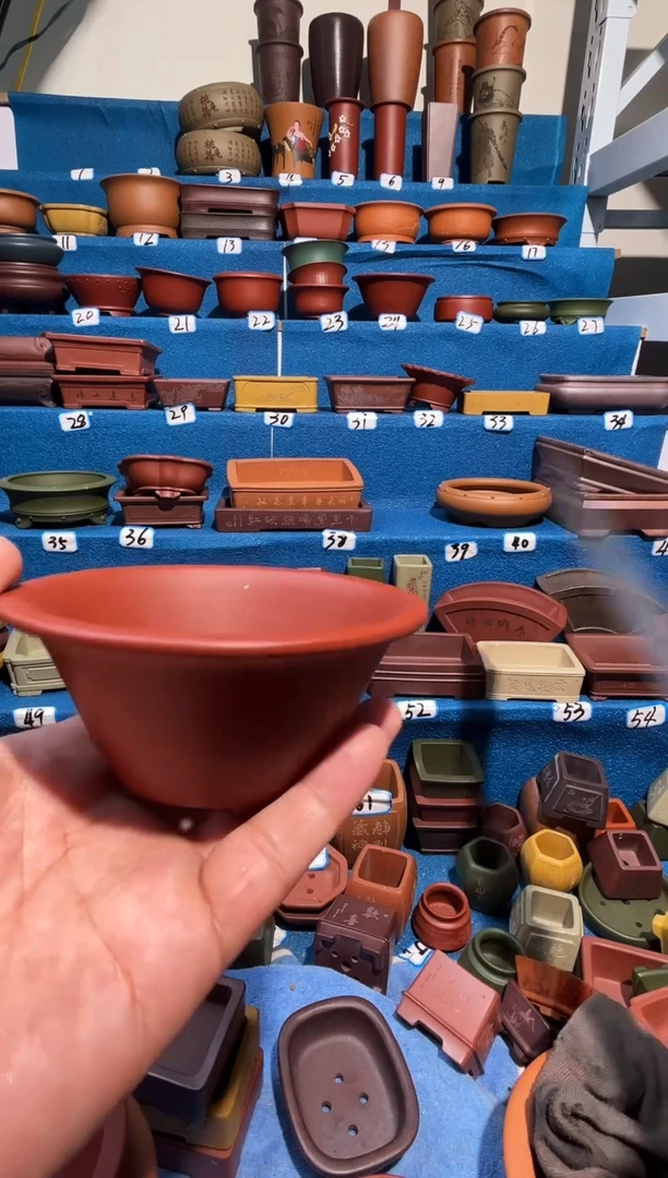 【闪购商品】紫砂紫砂花盆10*5