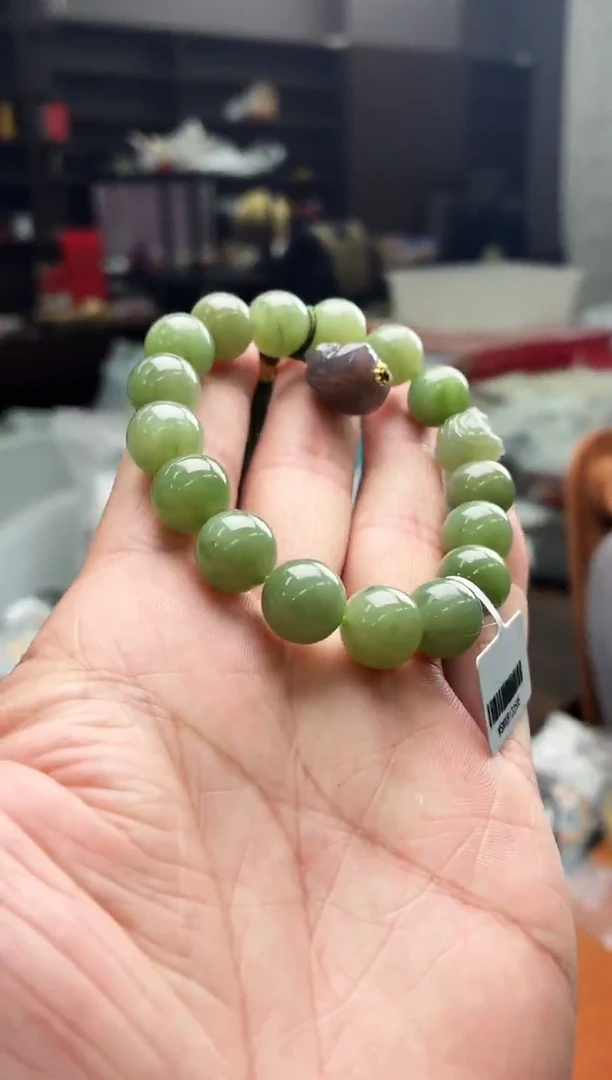 未镶嵌手串和田玉D33