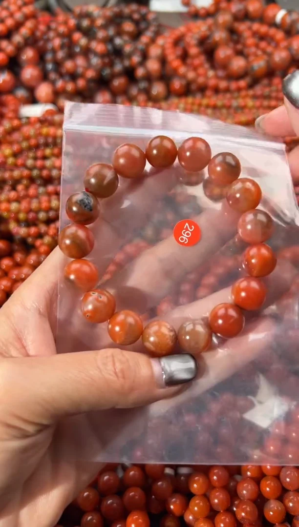 未镶嵌手串南红玛瑙12+